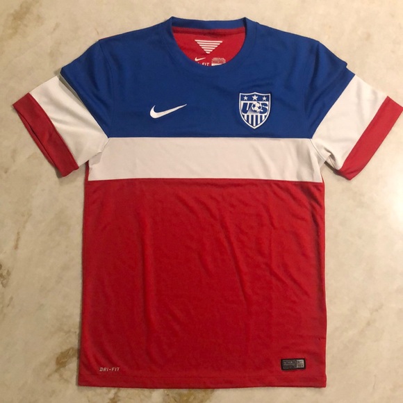 Men’s Nike USMNT 2014 Bomb Pop World Cup Kit - Small - Picture 1 of 6